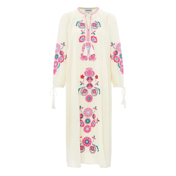 Anthropologie Antik Batik Magoo
Embroidered Dress Size xs/36 - Picture 5 of 10